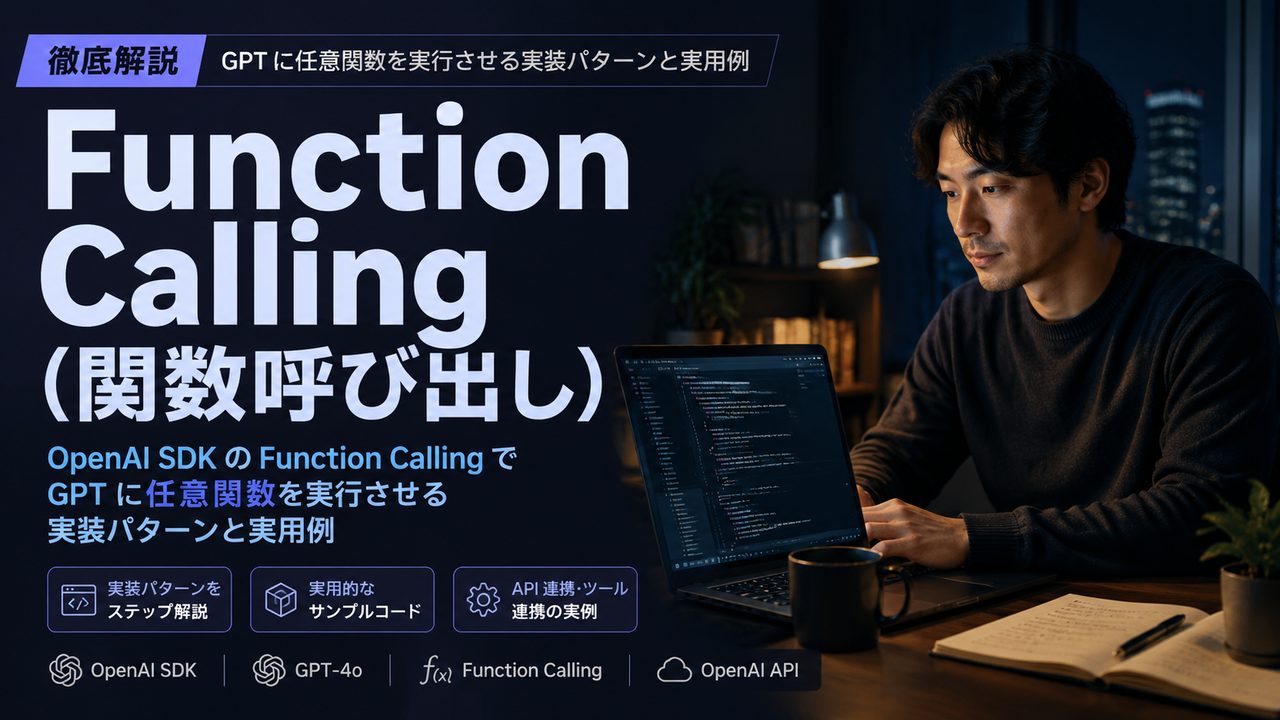 Function Calling(関数呼び出し)