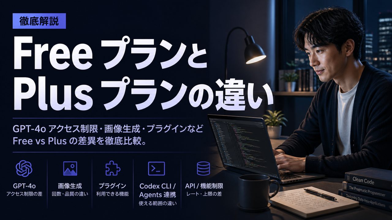 Free プランと Plus プランの違い