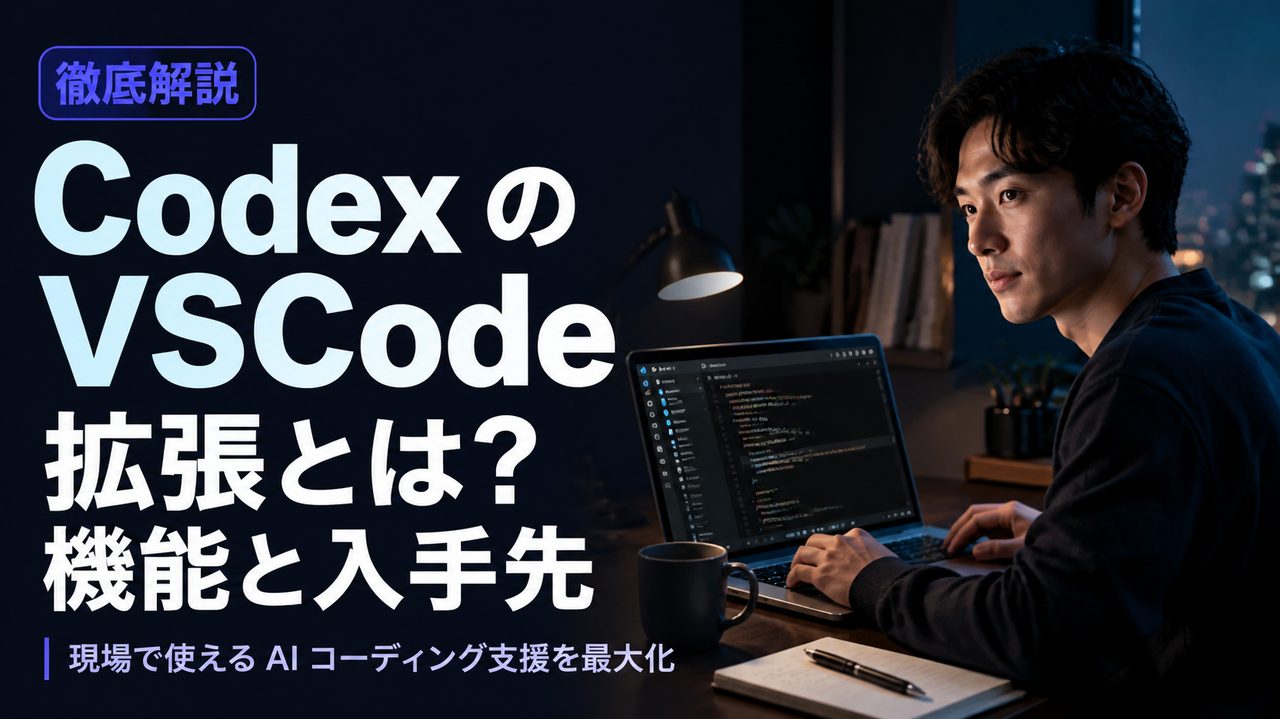 Codex の VSCode 拡張とは?機能と入手先